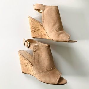 Nine West Peep Toe Wedge